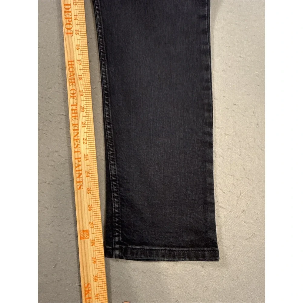 Levi's 512 Jeans Mens 36X30 NAVY Blue Slim Taper Dark Wash Denim